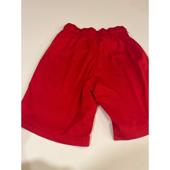 Aeropostale Red Mesh Drawstring Shorts 1987 Graphics S/P Lightweight & Breathabl - Picture 6 of 6